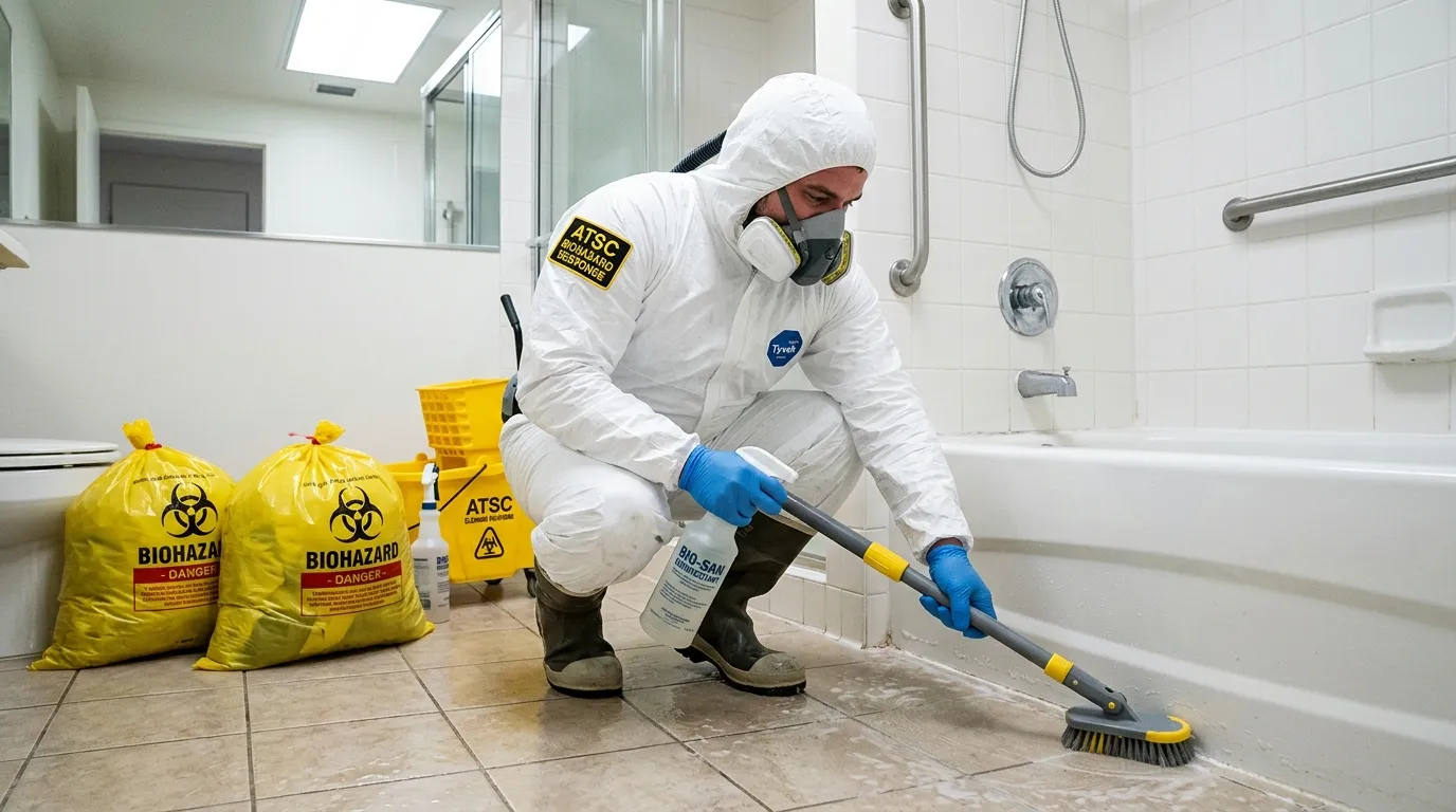 Decontamination equipment deployed for Blood Cleanup in Rittenhouse